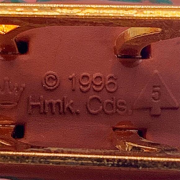 1996 Hallmark Keepsake Miniature Night Before Christmas Tree Ornament in Box - Picture 6 of 7